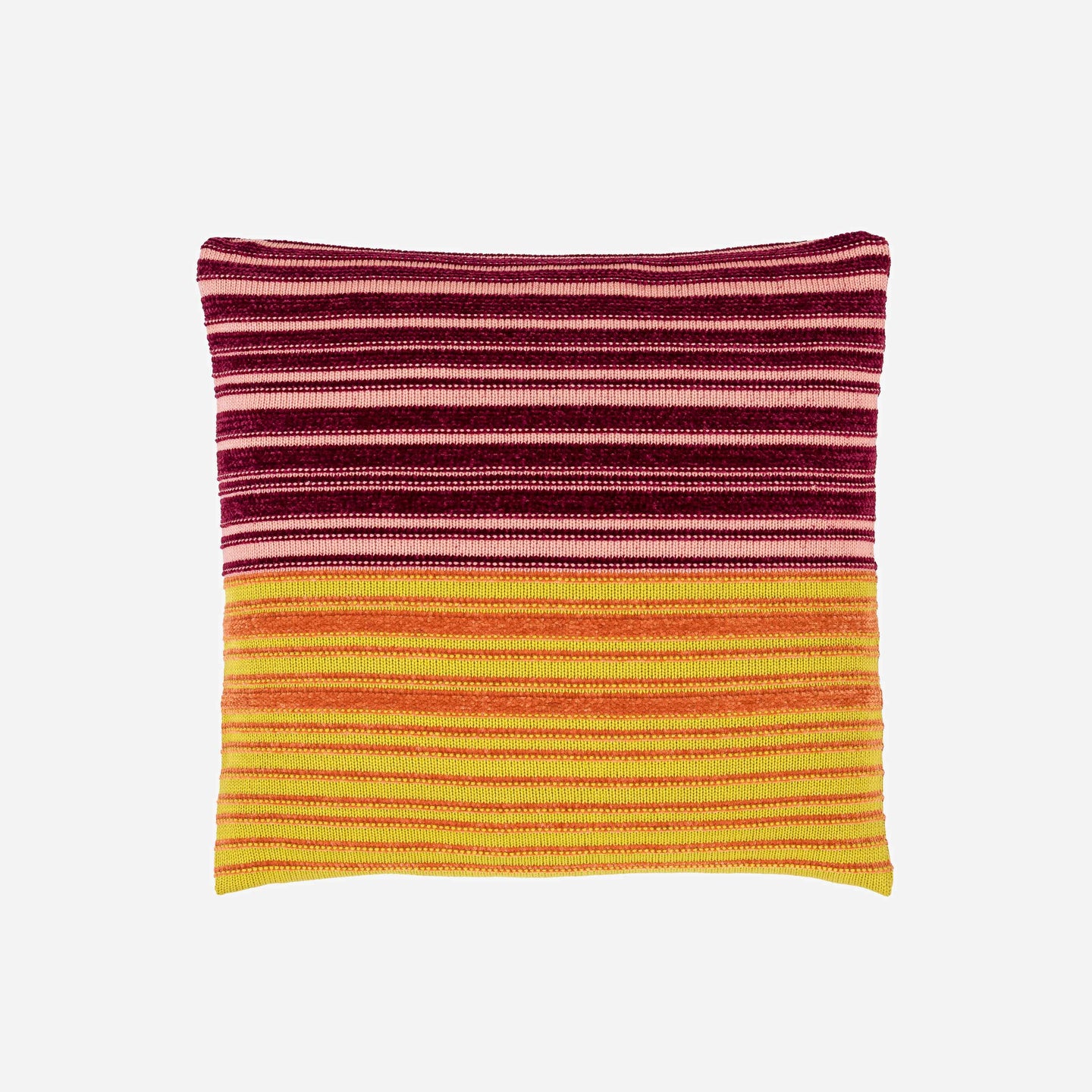 Hidden zip on knitted  Retro Chenille Pillow Cover