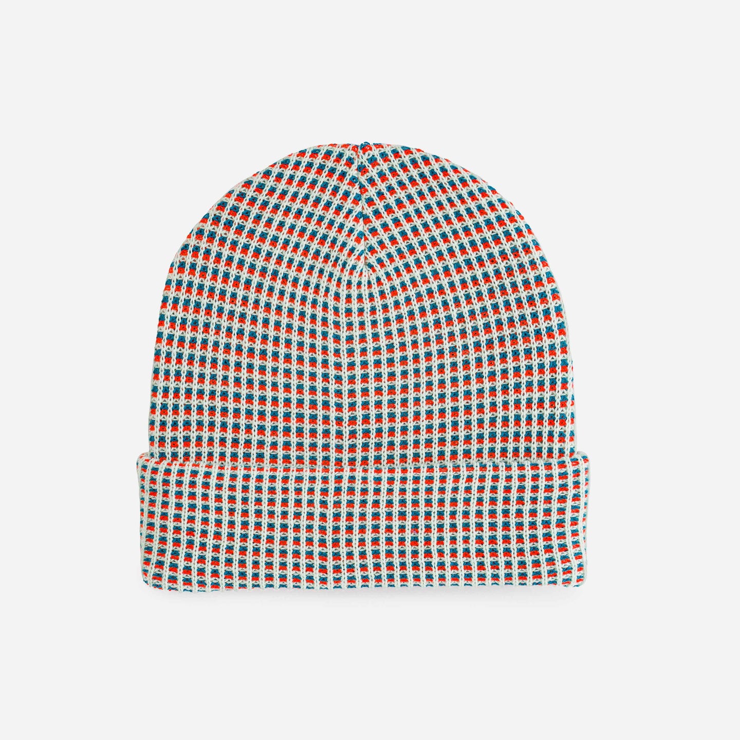 Grid Simple Rib Hat knitted cap