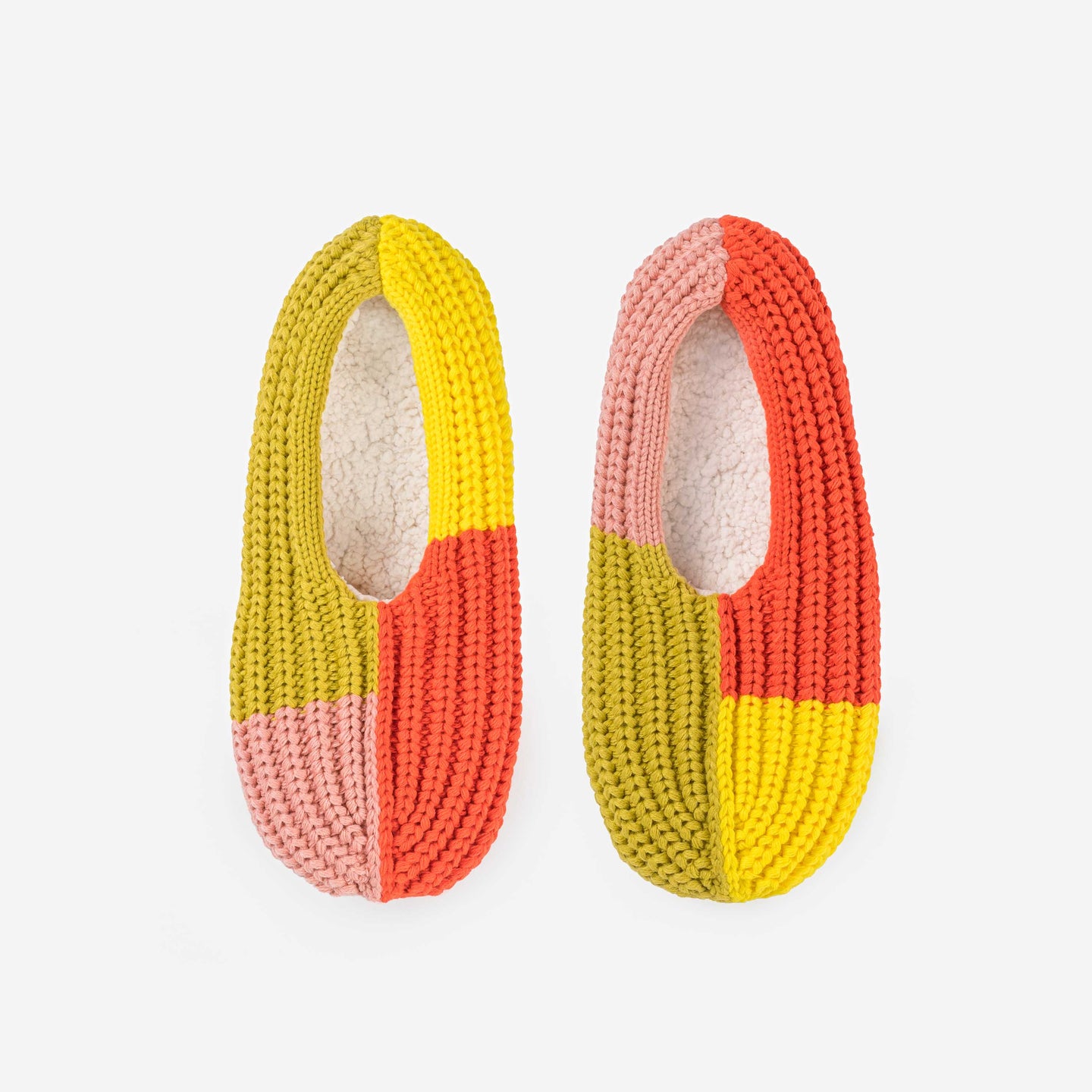 Quattro Rib Slippers Cute Knit Cozy Gift Slippers