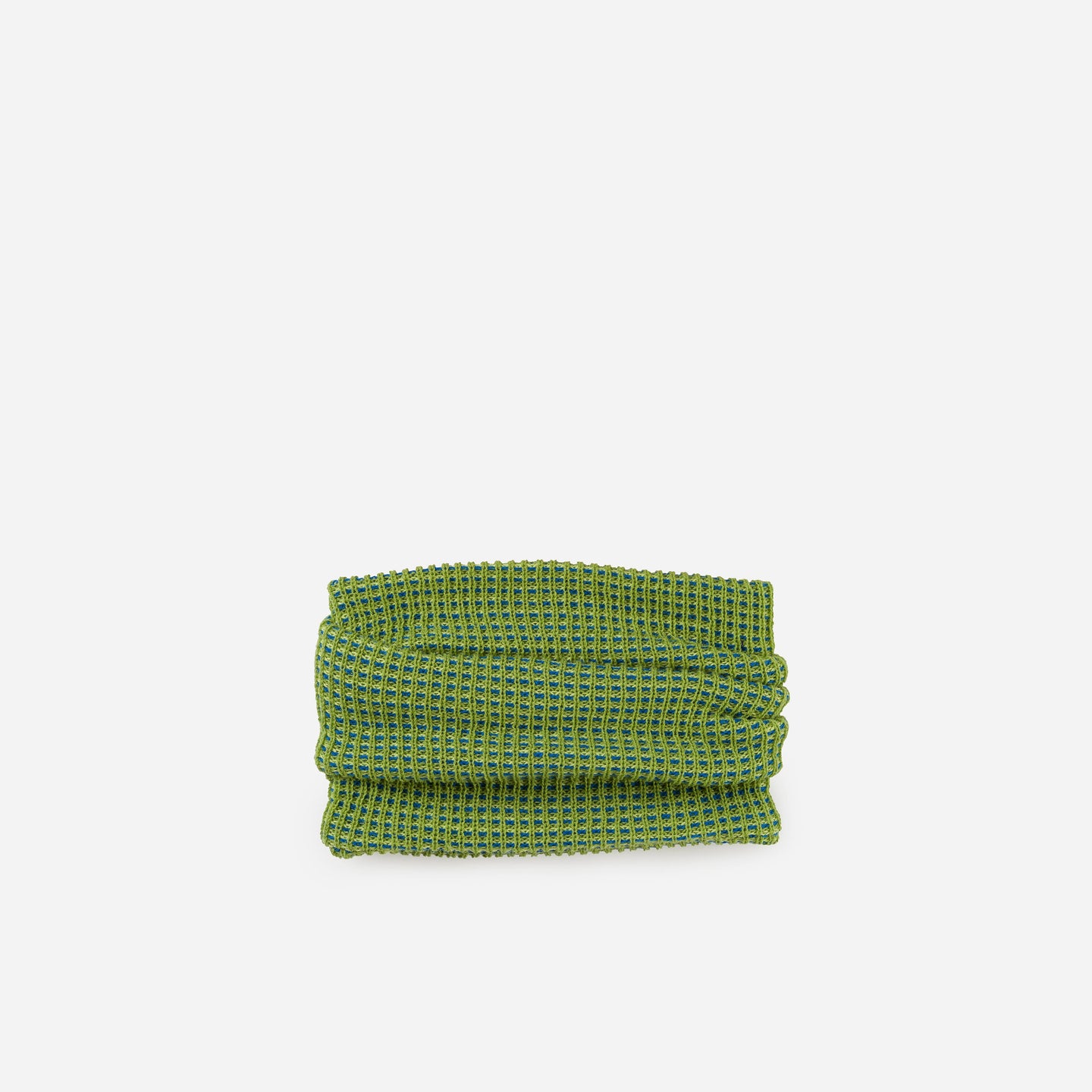 Grid Knitted Snood Knit Neckwarmer Stretch Turtleneck Unisex