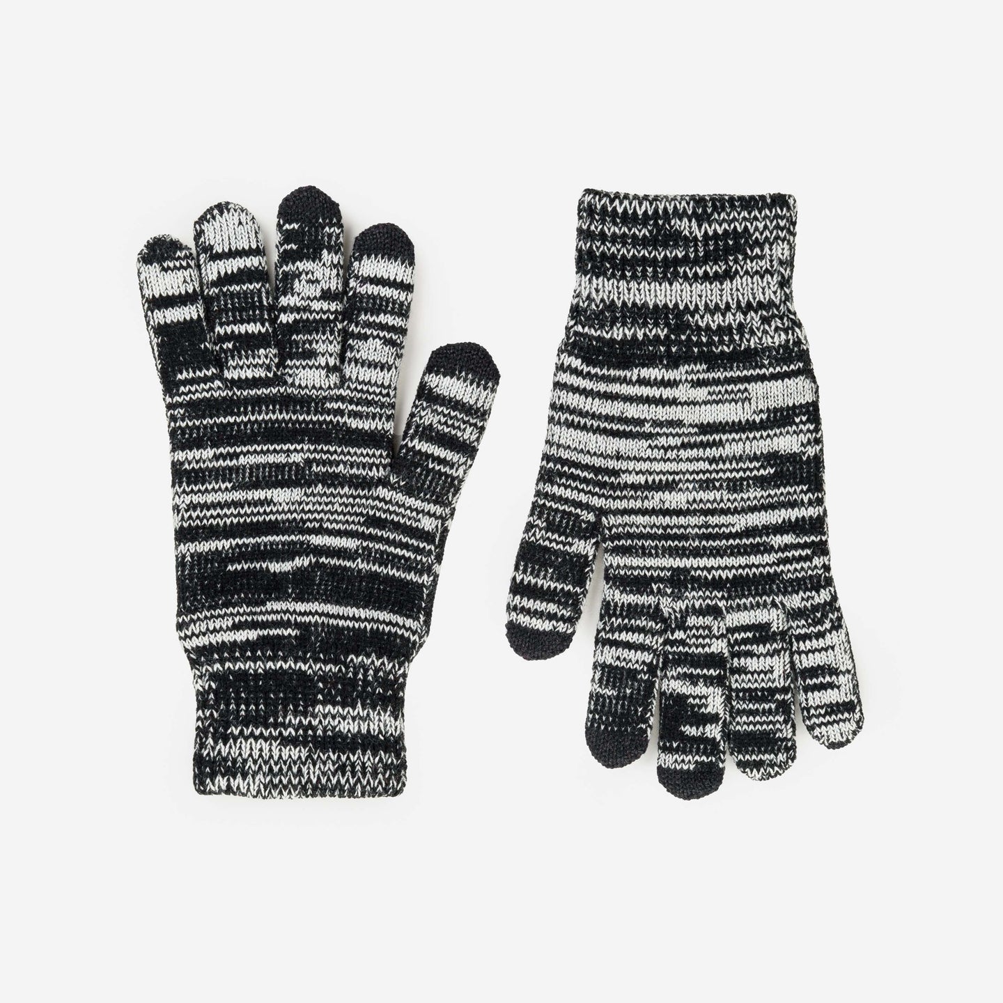 Trio Touchscreen Knit Winter Gloves Unisex Mens Stretch