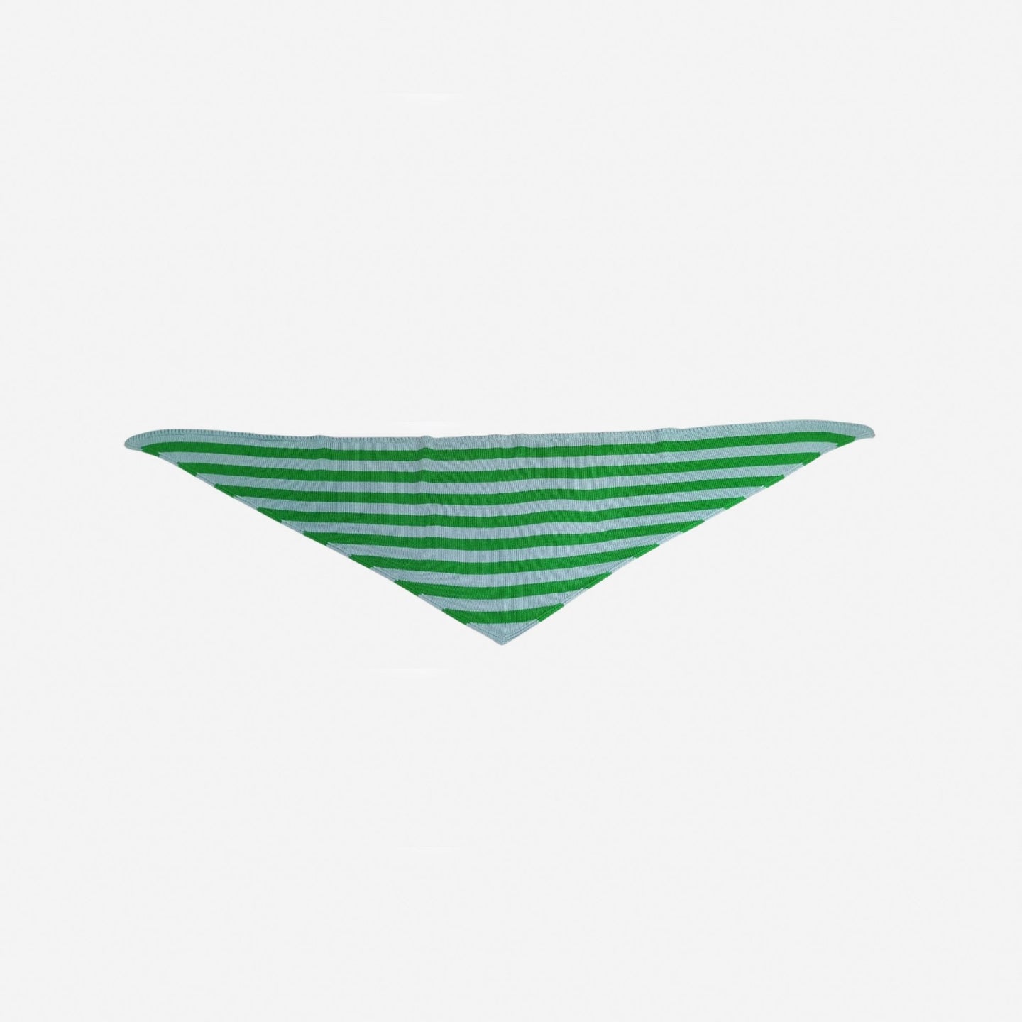 Simple Stripe Triangle Scarf