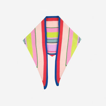 Rainbow | Multi Stripe Triangle Scarf
