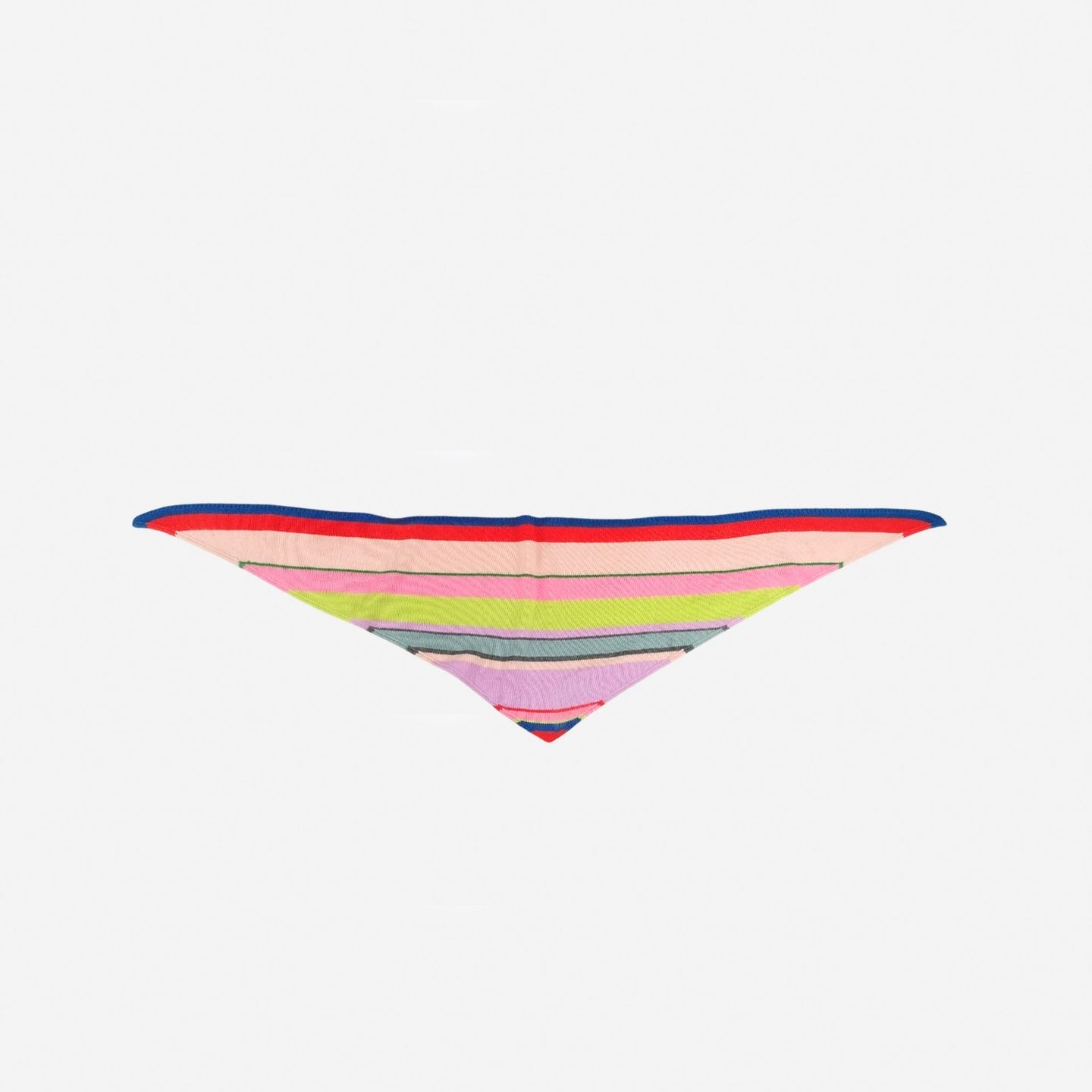 Multi Stripe Triangle Scarf