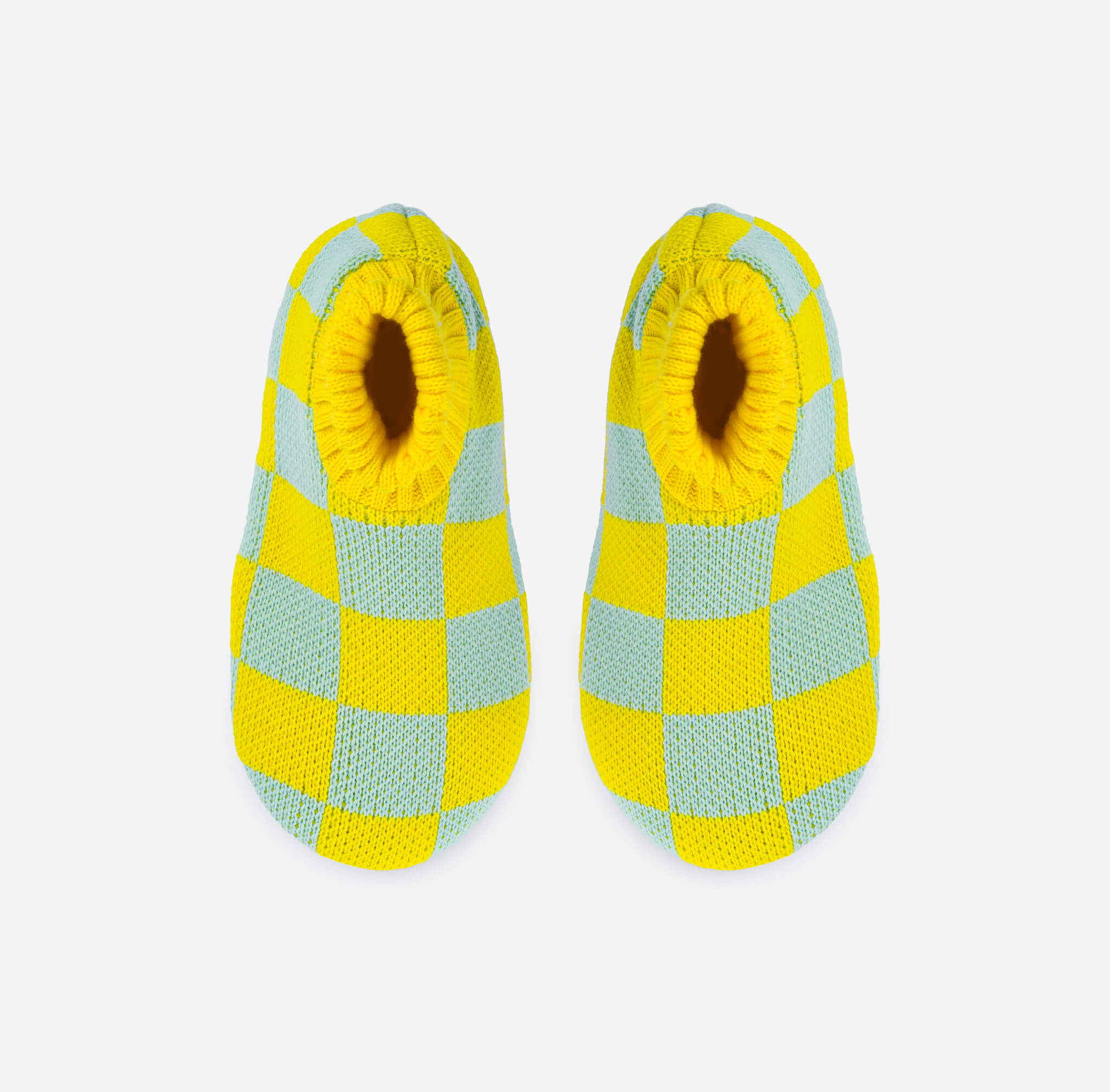 New Checkerboard Knit Sock Padded Socks Spring Bright Colors – VERLOOP | knits