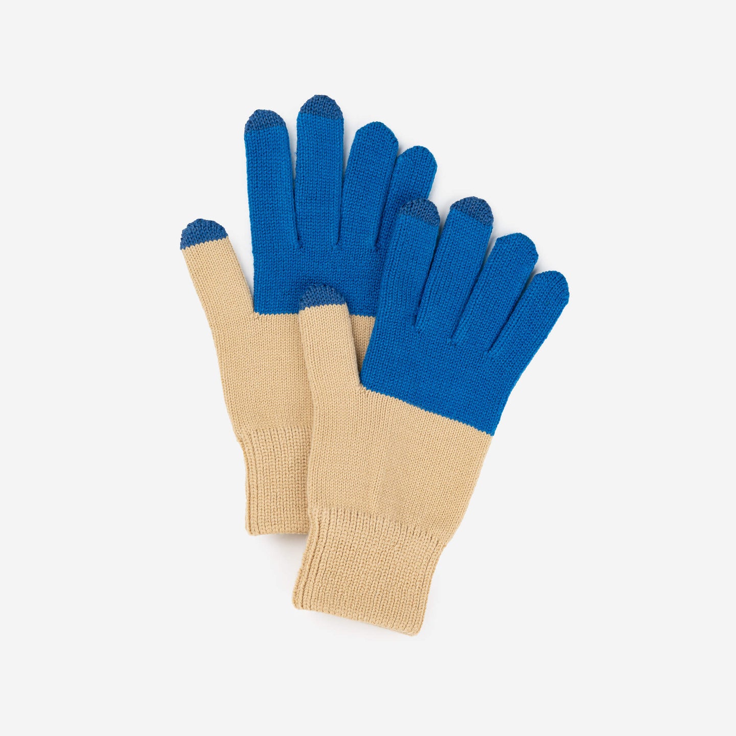 Colorblock Knit Touchscreen One Size Glove Colorful Fingertips Colorful Cute Gloves Holiday Gift