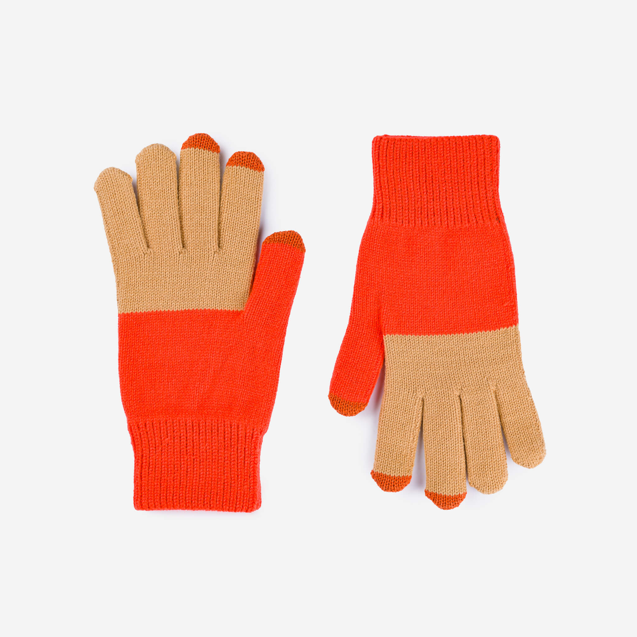 Knit Winter Touchscreen Gloves - Womens - Mens - Colorful Holiday