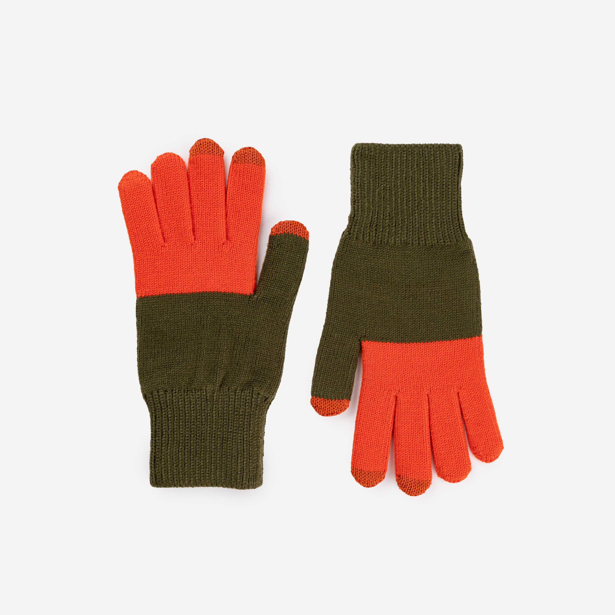 Knit Winter Touchscreen Gloves - Womens - Mens - Colorful Holiday