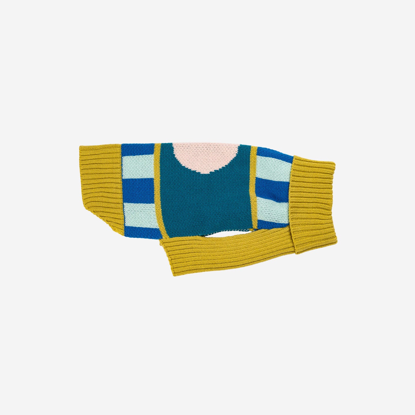 Stripe Dot Dog Sweater