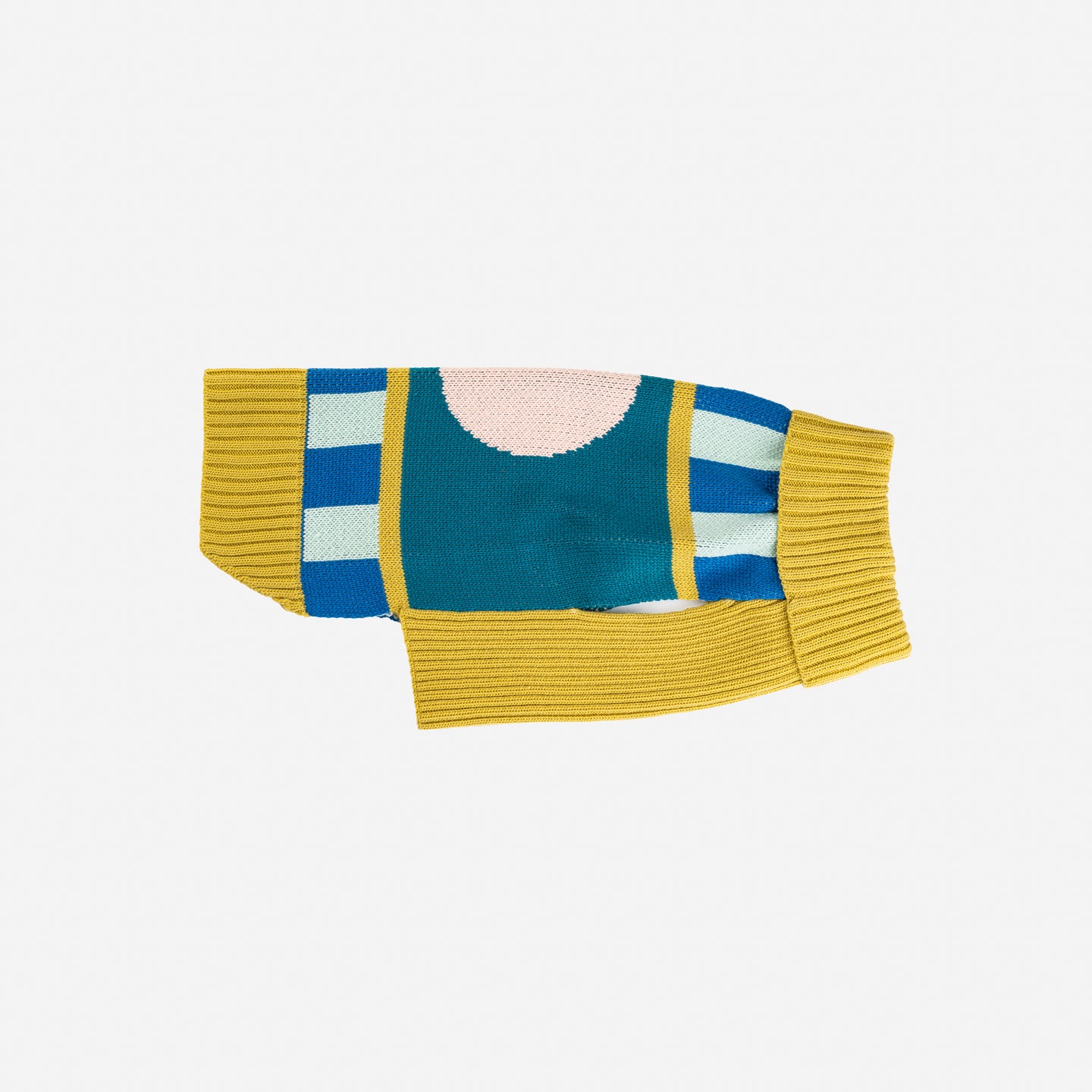 Stripe Dot Dog Sweater