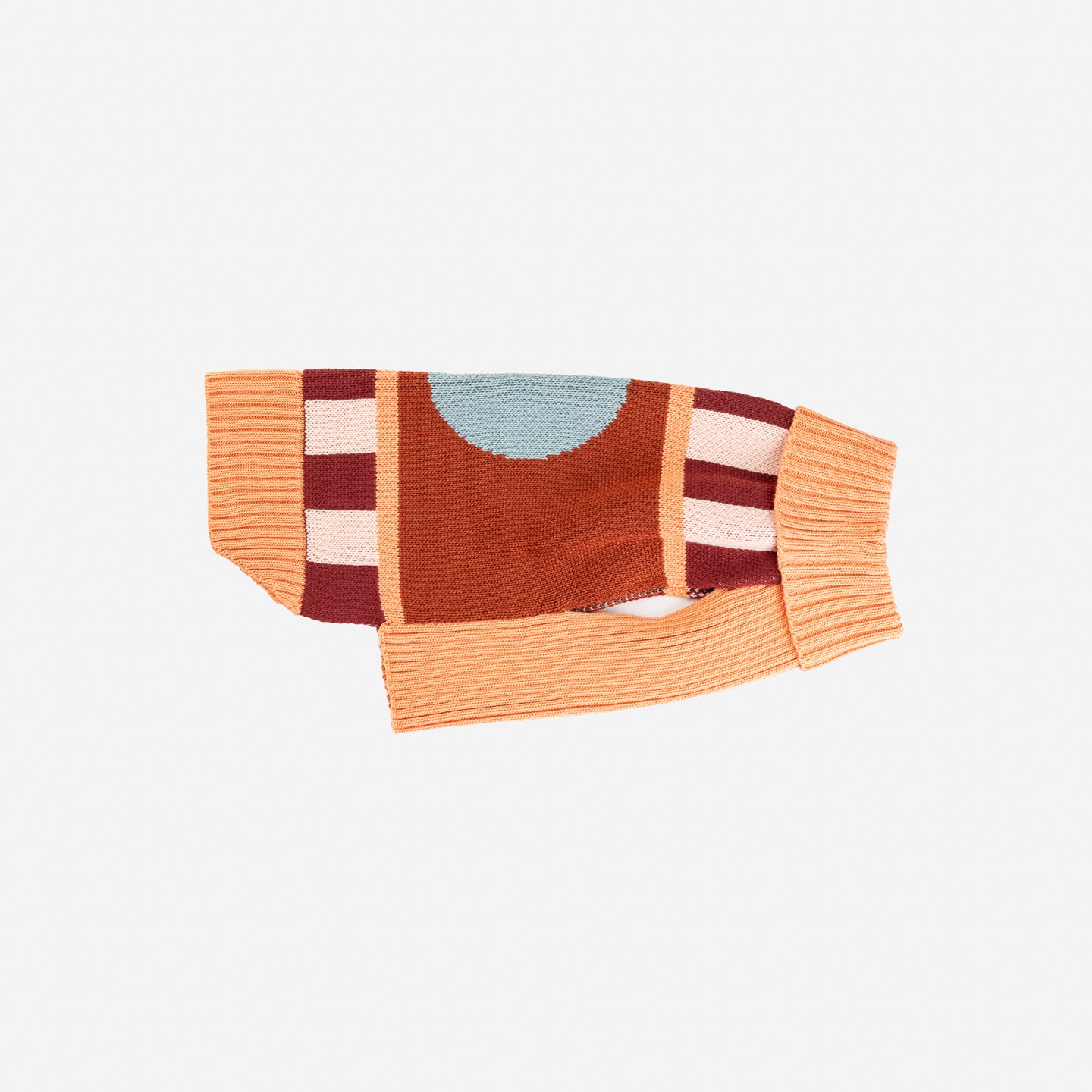 Stripe Dot Dog Sweater