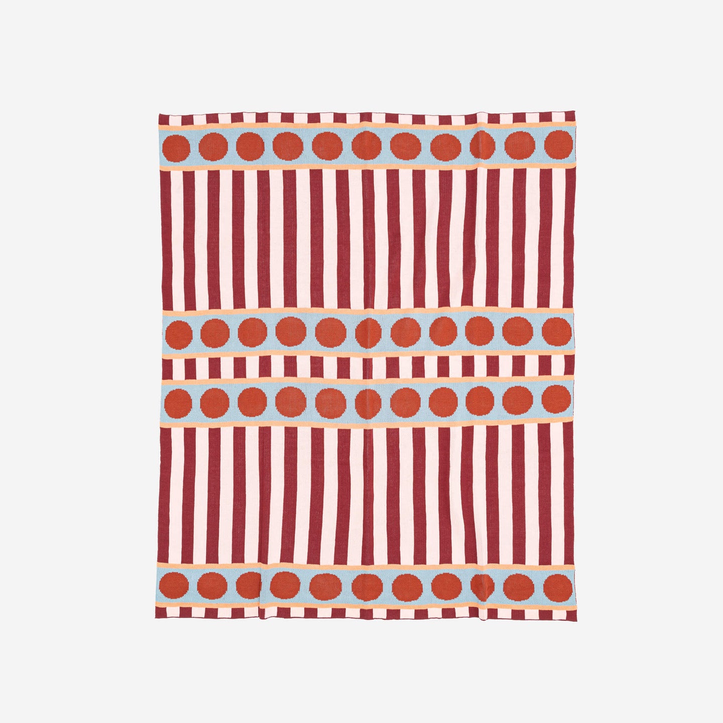 Stripe Dot Throw