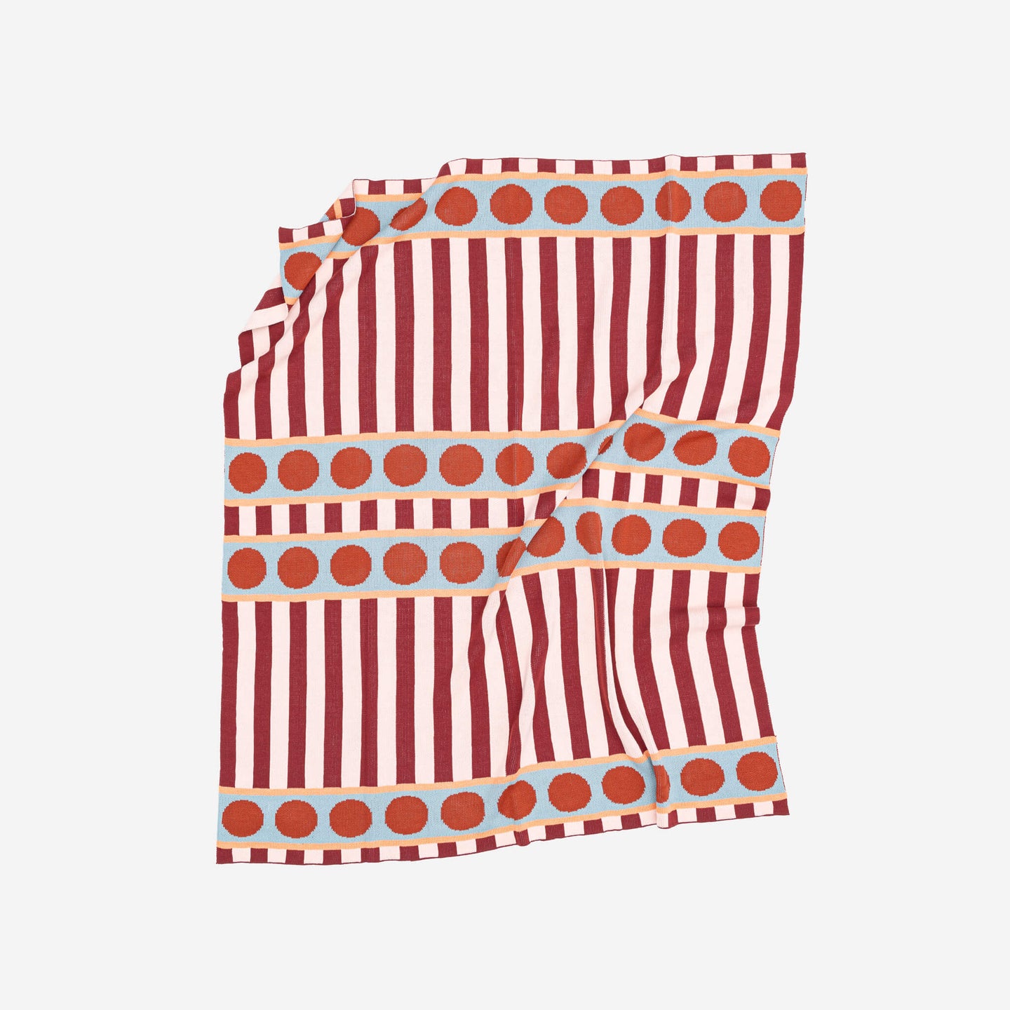 Stripe Dot Throw