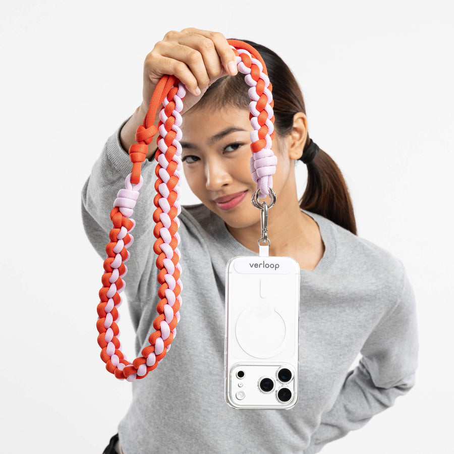 Macrame Colorful Rope Crossbody Phone Sling Iphone Tab Phone Case
