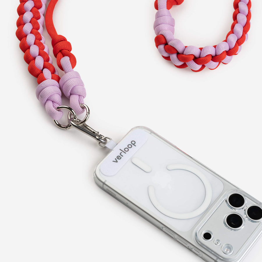 Macrame Colorful Rope Crossbody Phone Sling Iphone Tab Phone Case