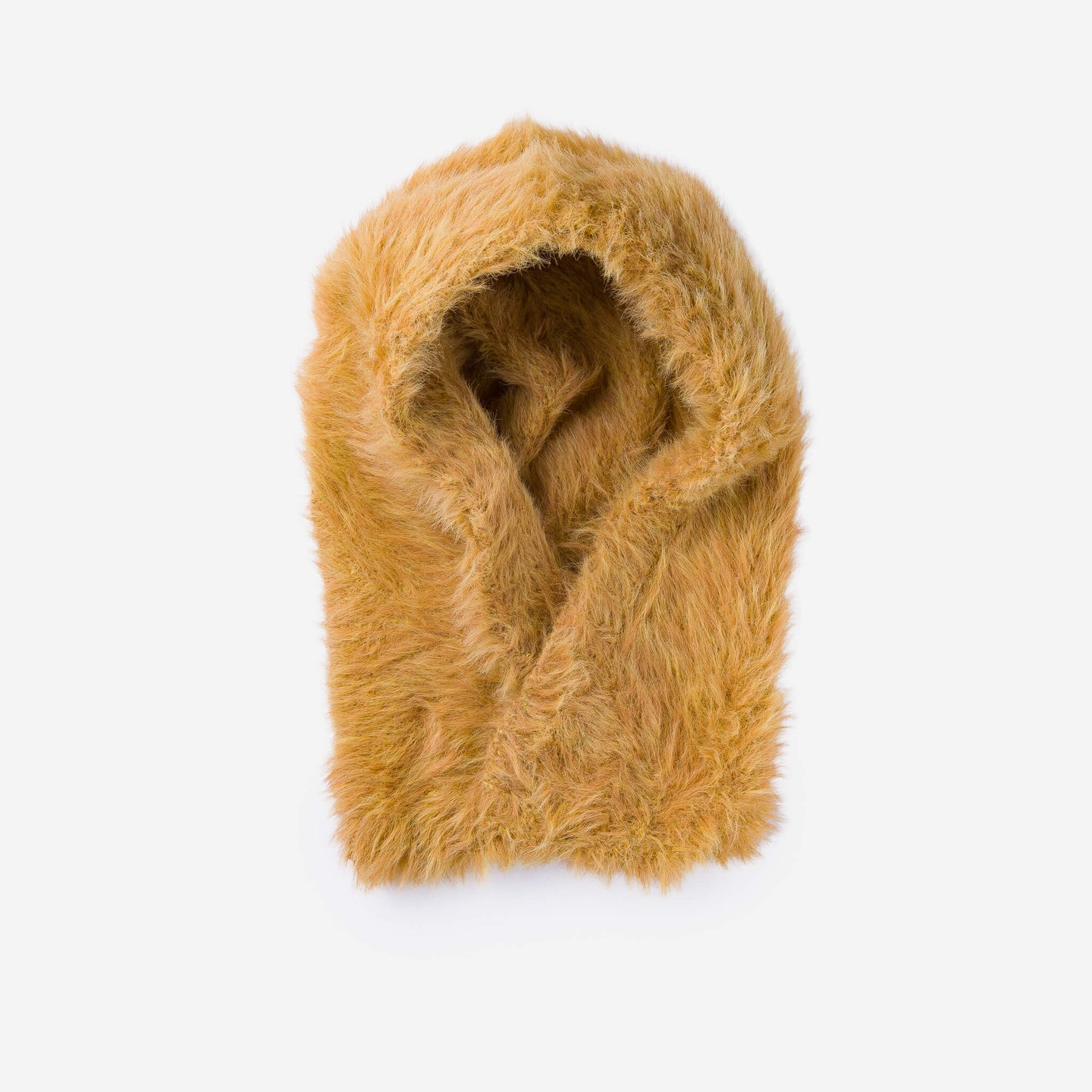 Fuzzy Faur Fur Knit Hood Animal Spirit