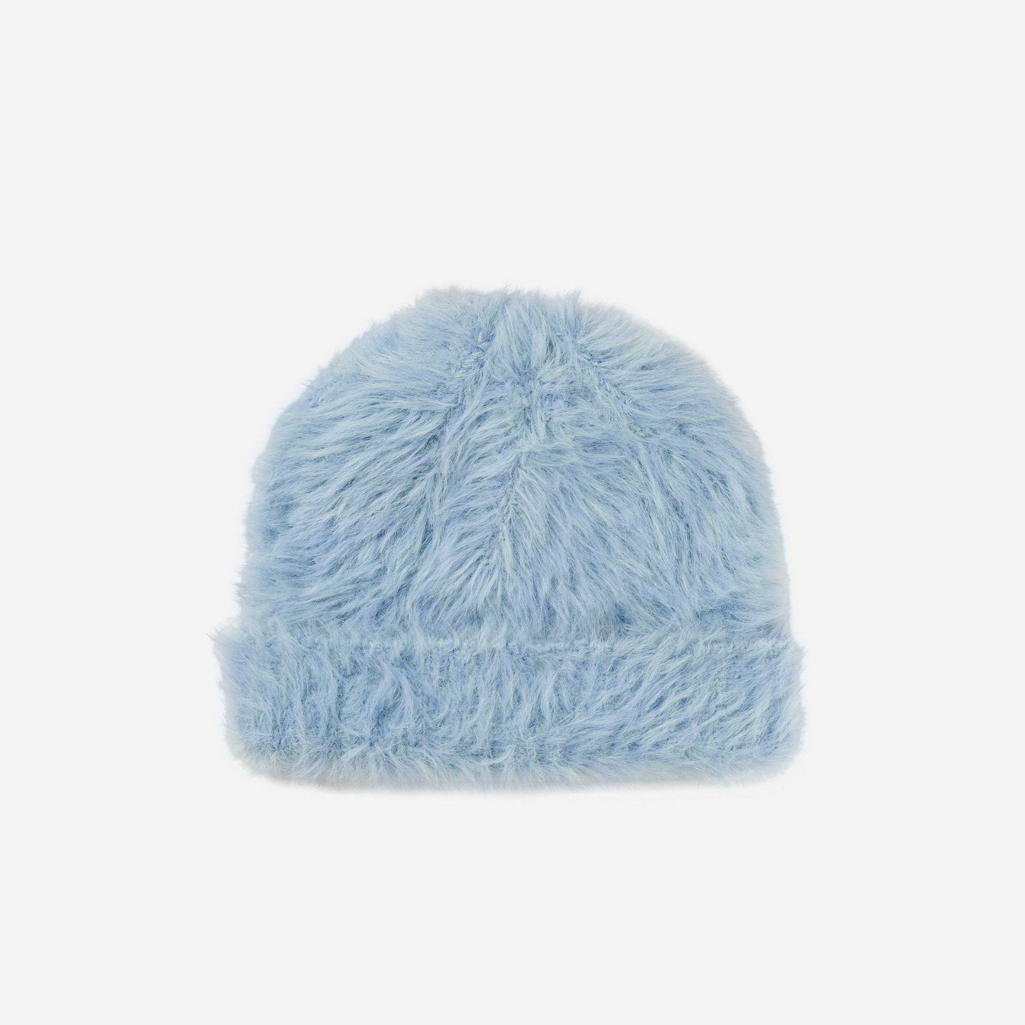 Fuzzy Faur Fur Knit Beanie Slouchy Winter Hat Animal Spirit