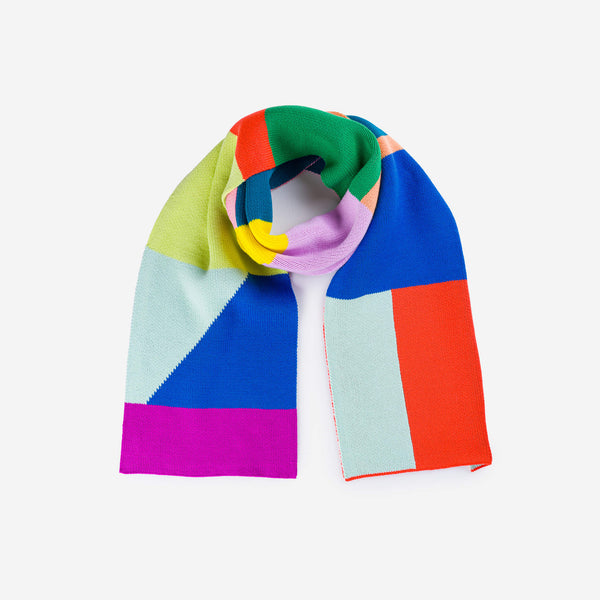 Rainbow | Mismatch Big Scarf