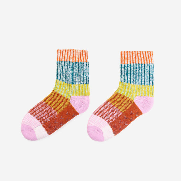 Rust Lilac | Mosaic House Socks