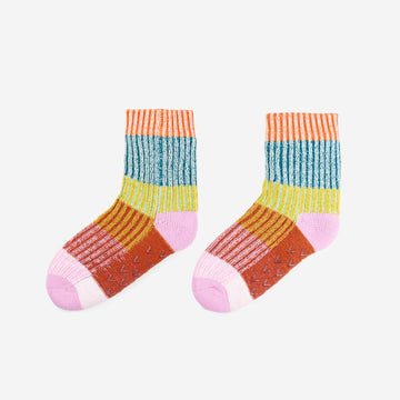 Rust Lilac | Mosaic House Socks