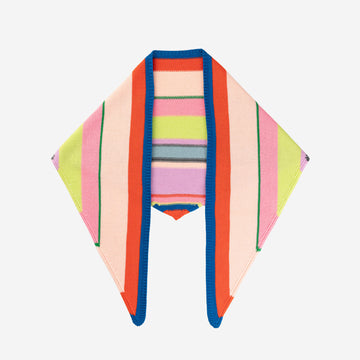Rainbow | Multi Stripe Triangle Scarf