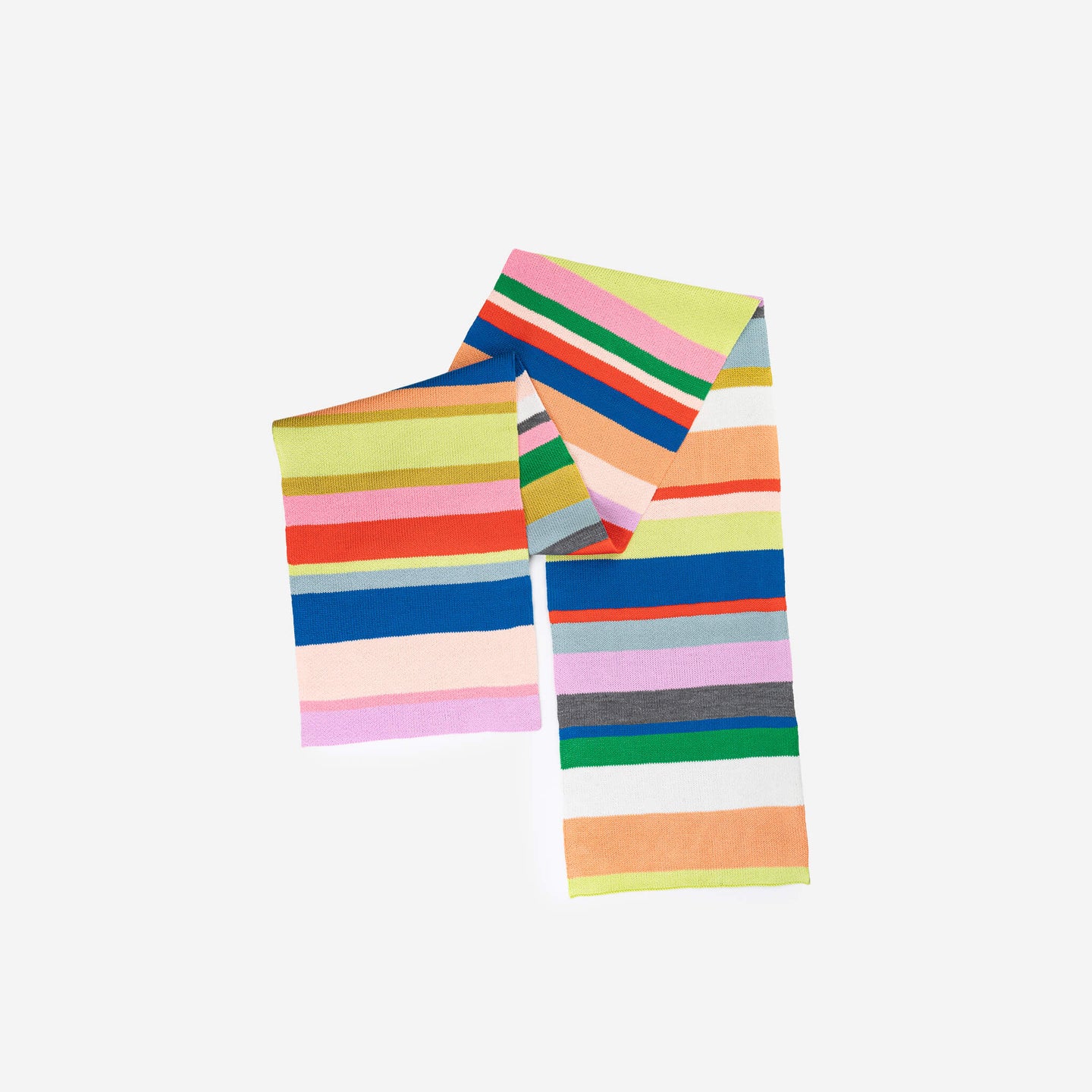 Multi Stripe Big Scarf