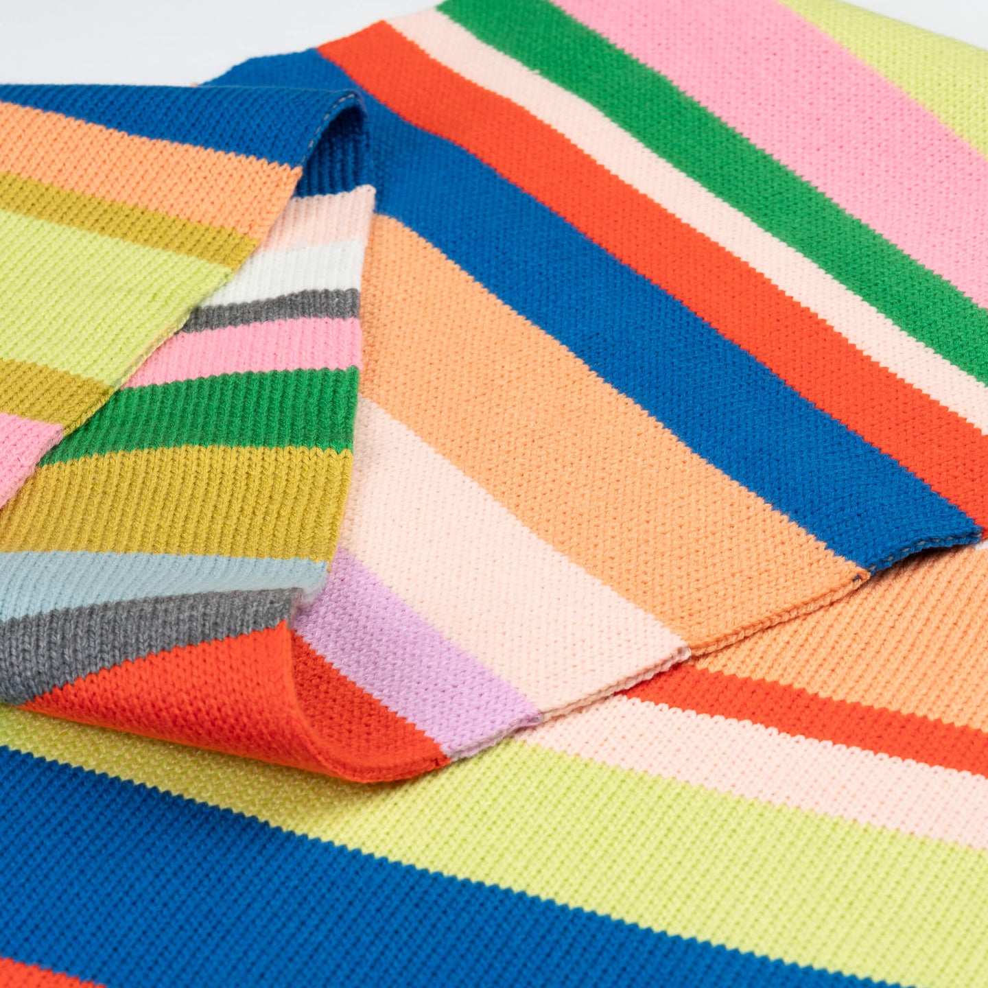 Multi Stripe Big Scarf
