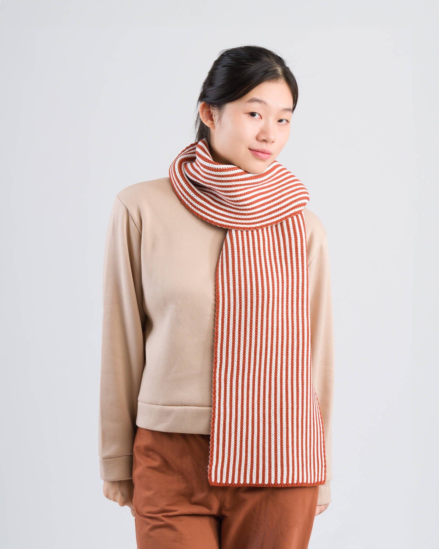 Pinstripe Big Scarf