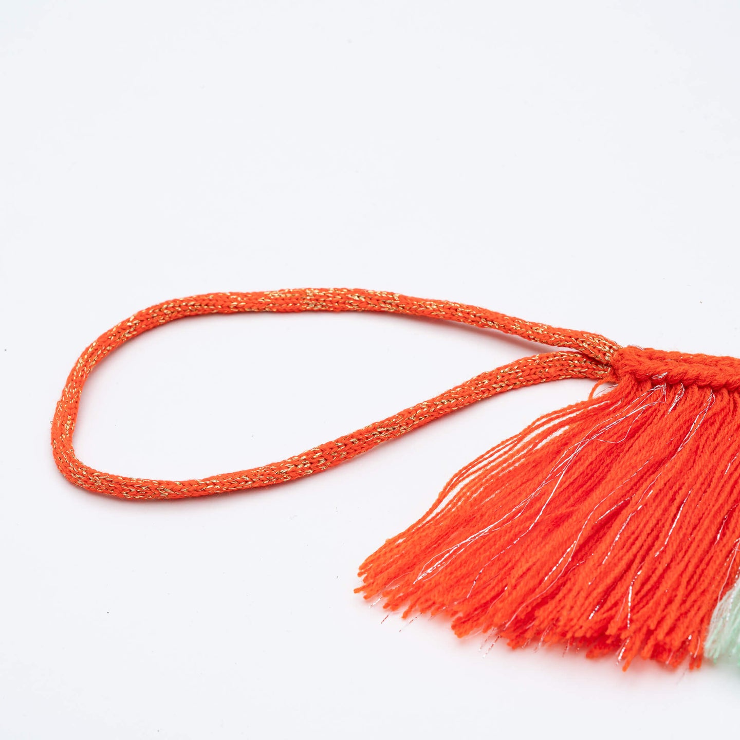 Patchwork Stripe Fringe Garland