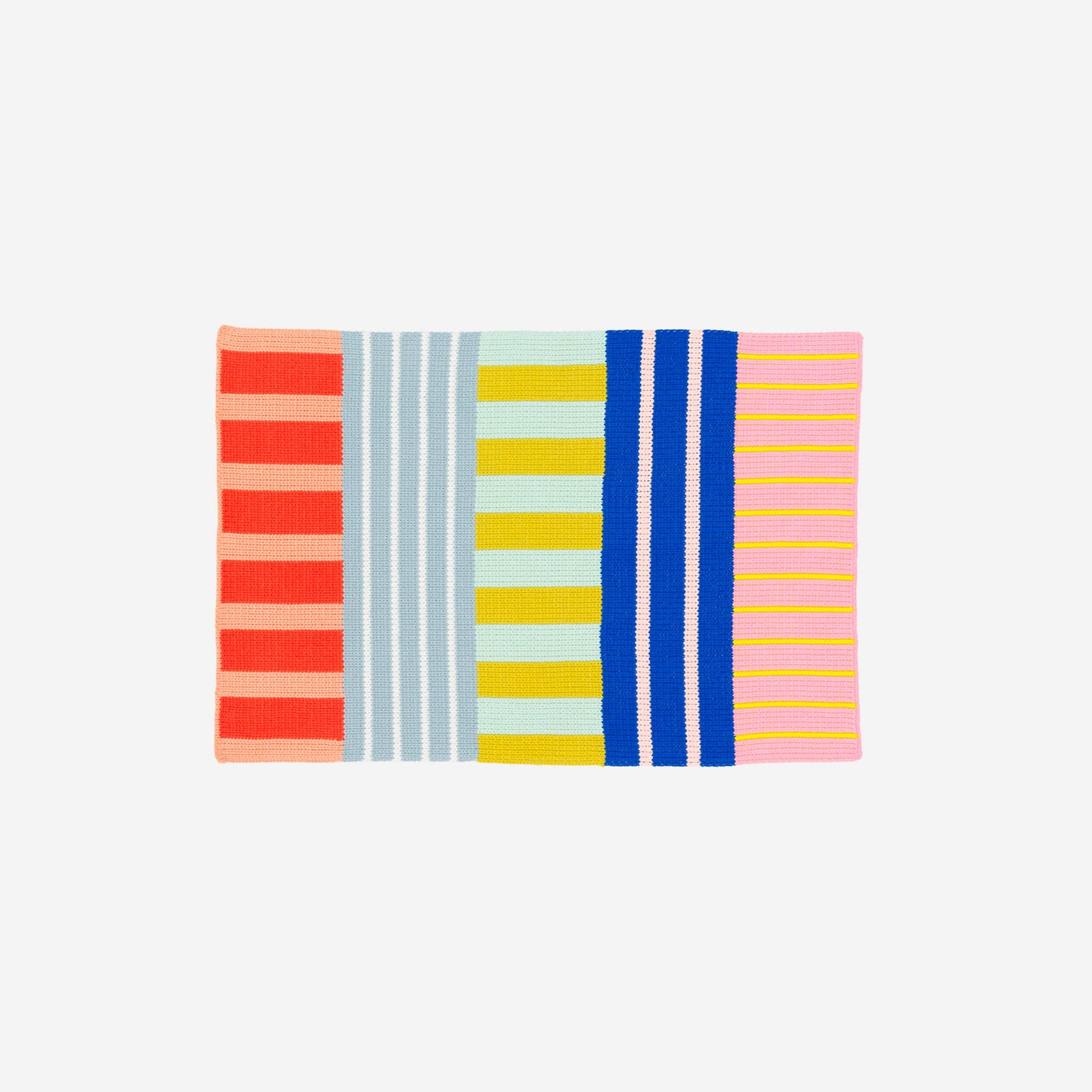 Patchwork Stripe Mini Rug