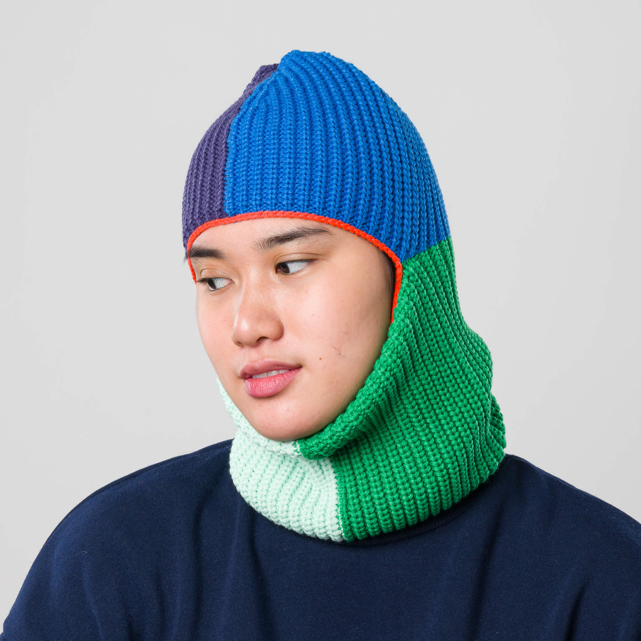 Balaclava Mask Quattro Knit | – Soft knits Yarn VERLOOP Gaiter Ski Winter
