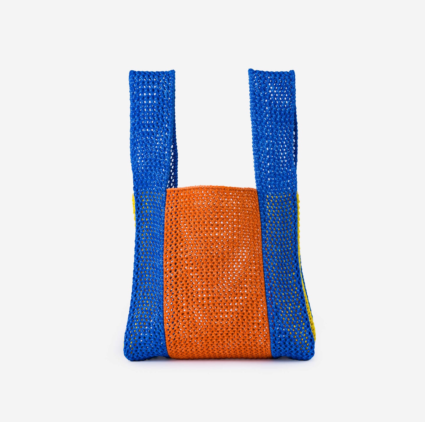 Raffia Crochet T-Shirt Knit Bag Lightweight Beach Bag