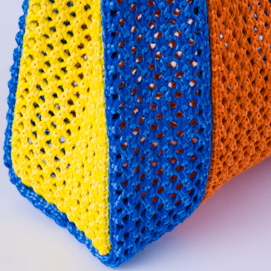 Golden Olive Flame | Raffia Crochet Mini Bag Cute Small Beach Bag Lightweight