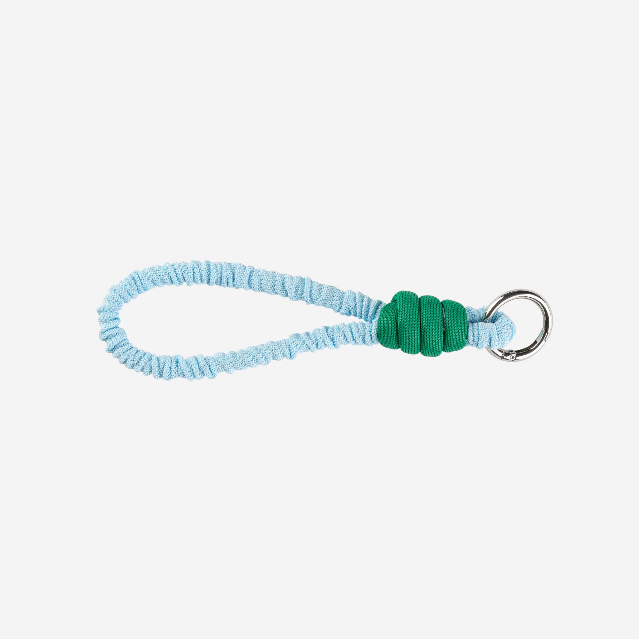 Keychain Less Thread Colorblock Loop Keychain Bag Charm Eco friendly key holder cord ...