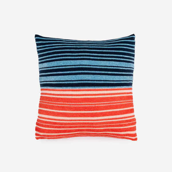 Navy Stone Blue | Retro Chenille Pillow Cover