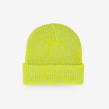 Jade Yellow | Simple Rib Knit Hat Perfect Fit Beanie Slouchy Comfortable Soft Knit Hat