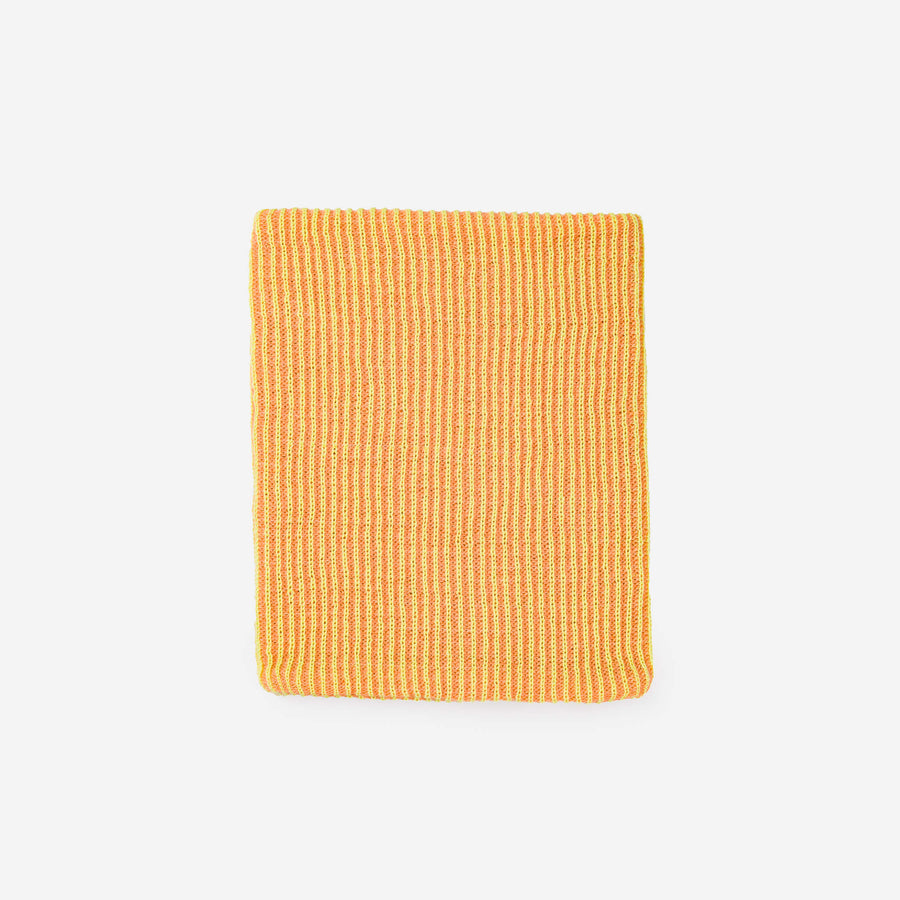 Jade Yellow | Simple Rib Knit Snood Neckwarmer Stretchy Holiday Gift