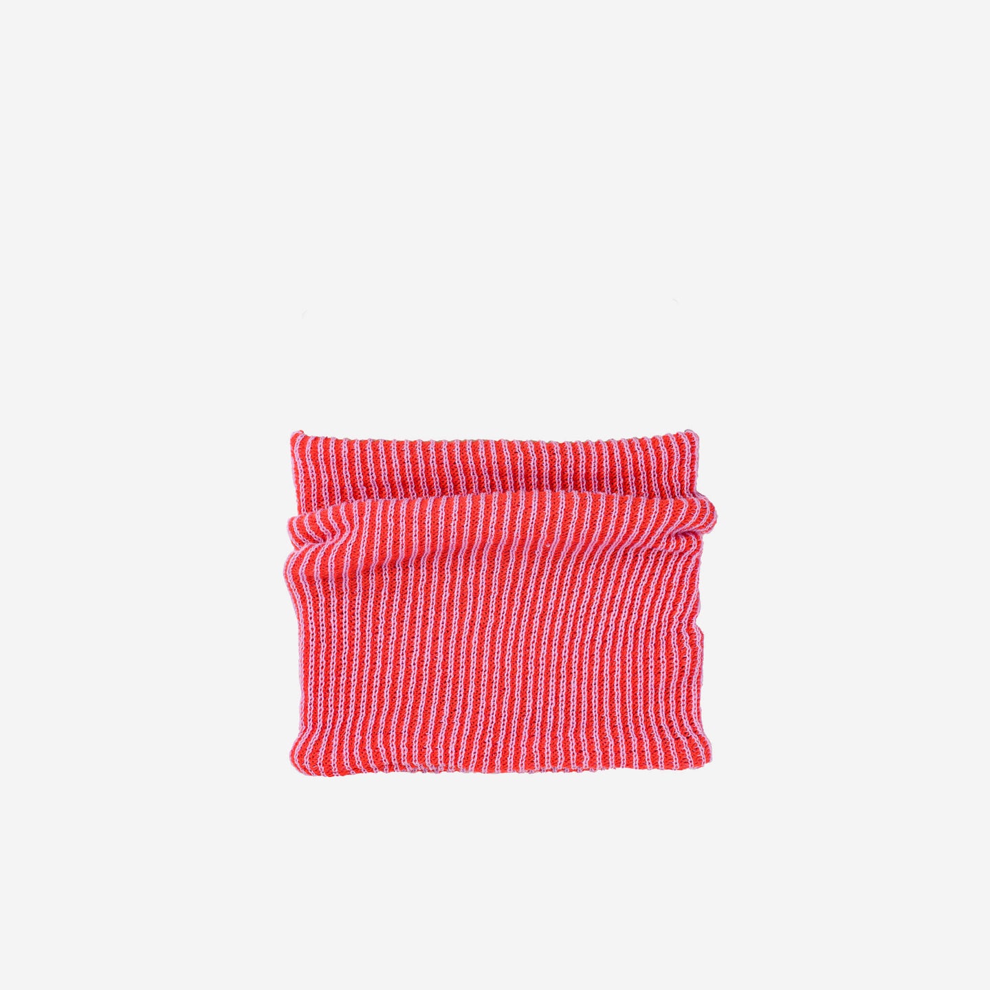 Simple Rib Knit Snood Neckwarmer Stretchy Holiday Gift