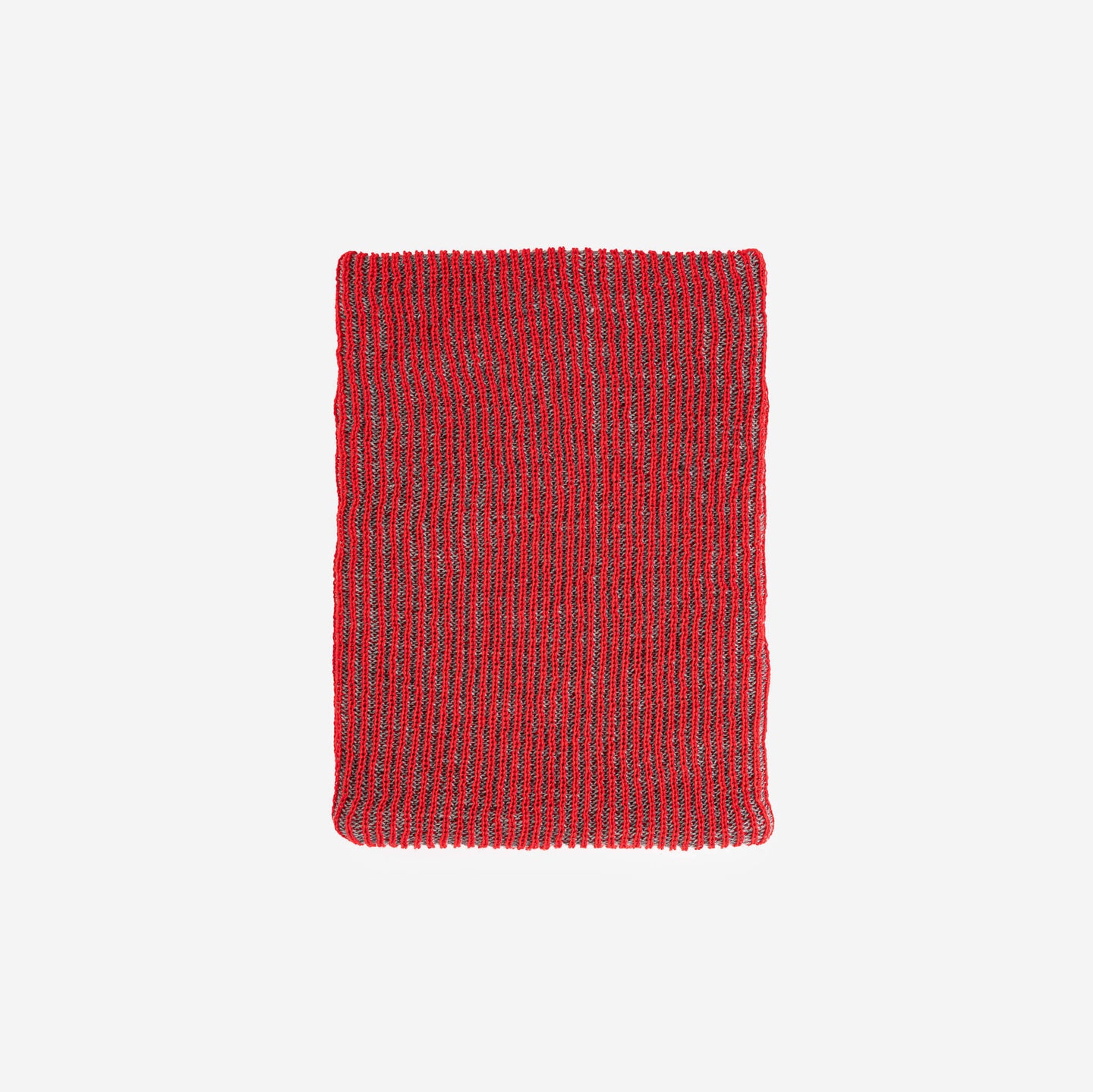 Two Tone Colorful Simple Rib Knit Snood Gaiter Neckwarmer Stretchy Holiday Gift