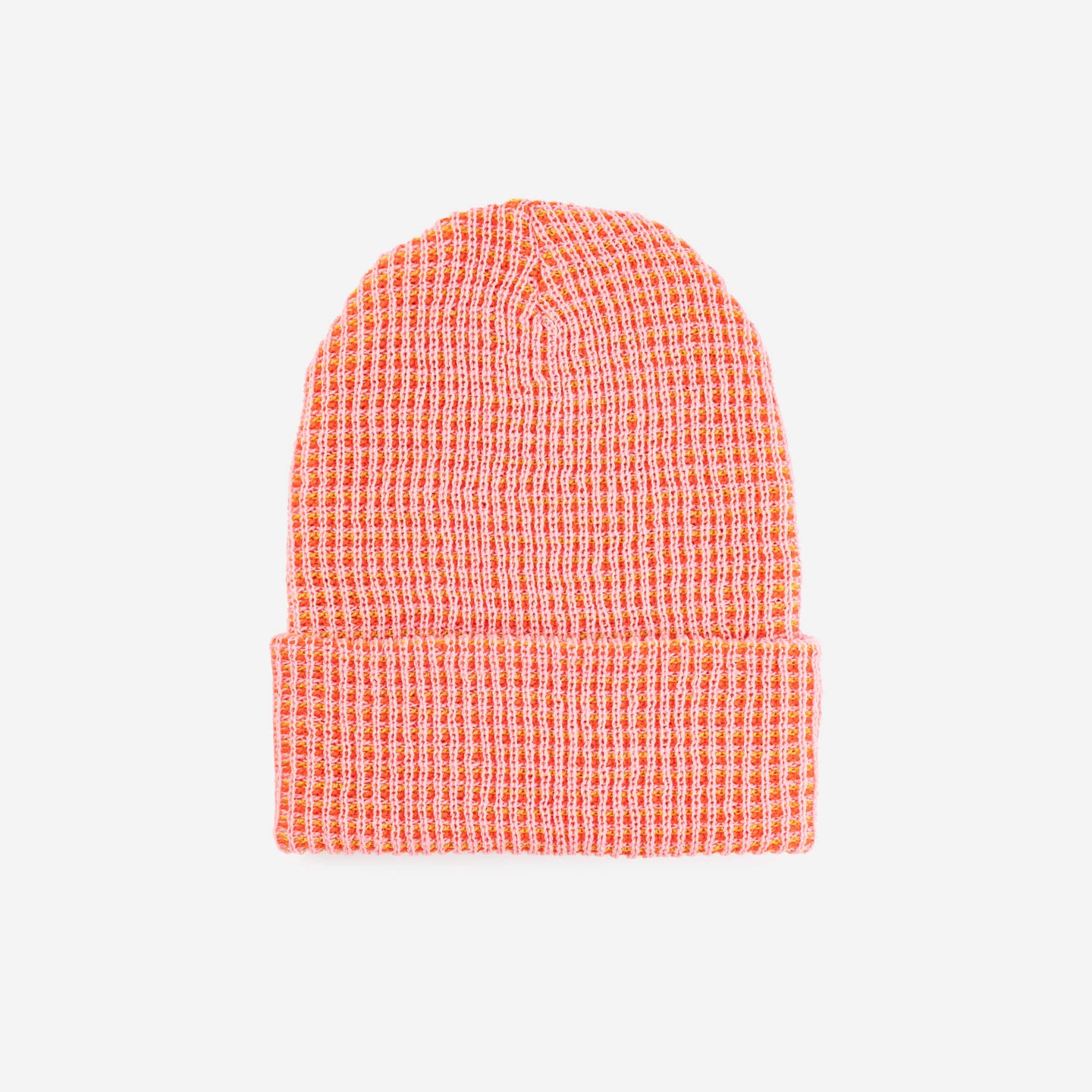 Simple Grid Hat Beanie Perfect Fit Stretch Unisex Bright Color
