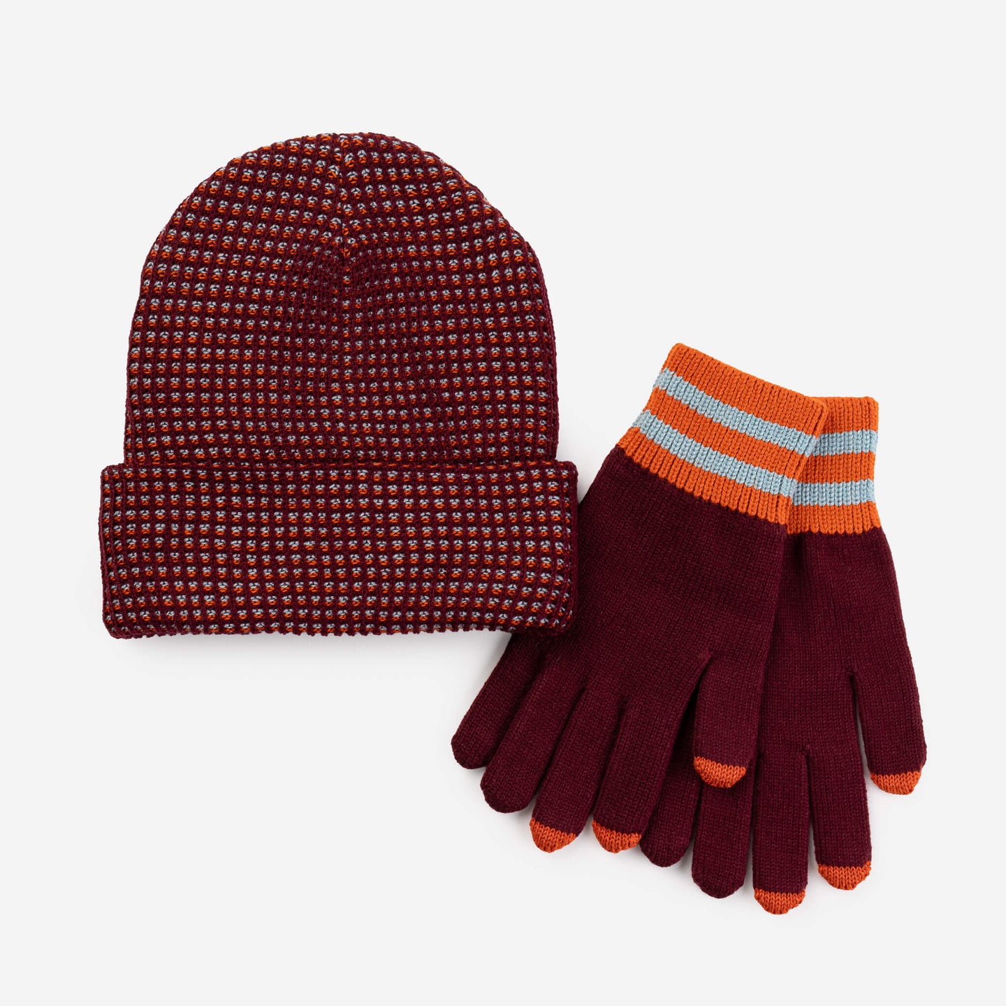 Simple Grid Hat Beanie Perfect Fit Stretch Unisex Bright Color