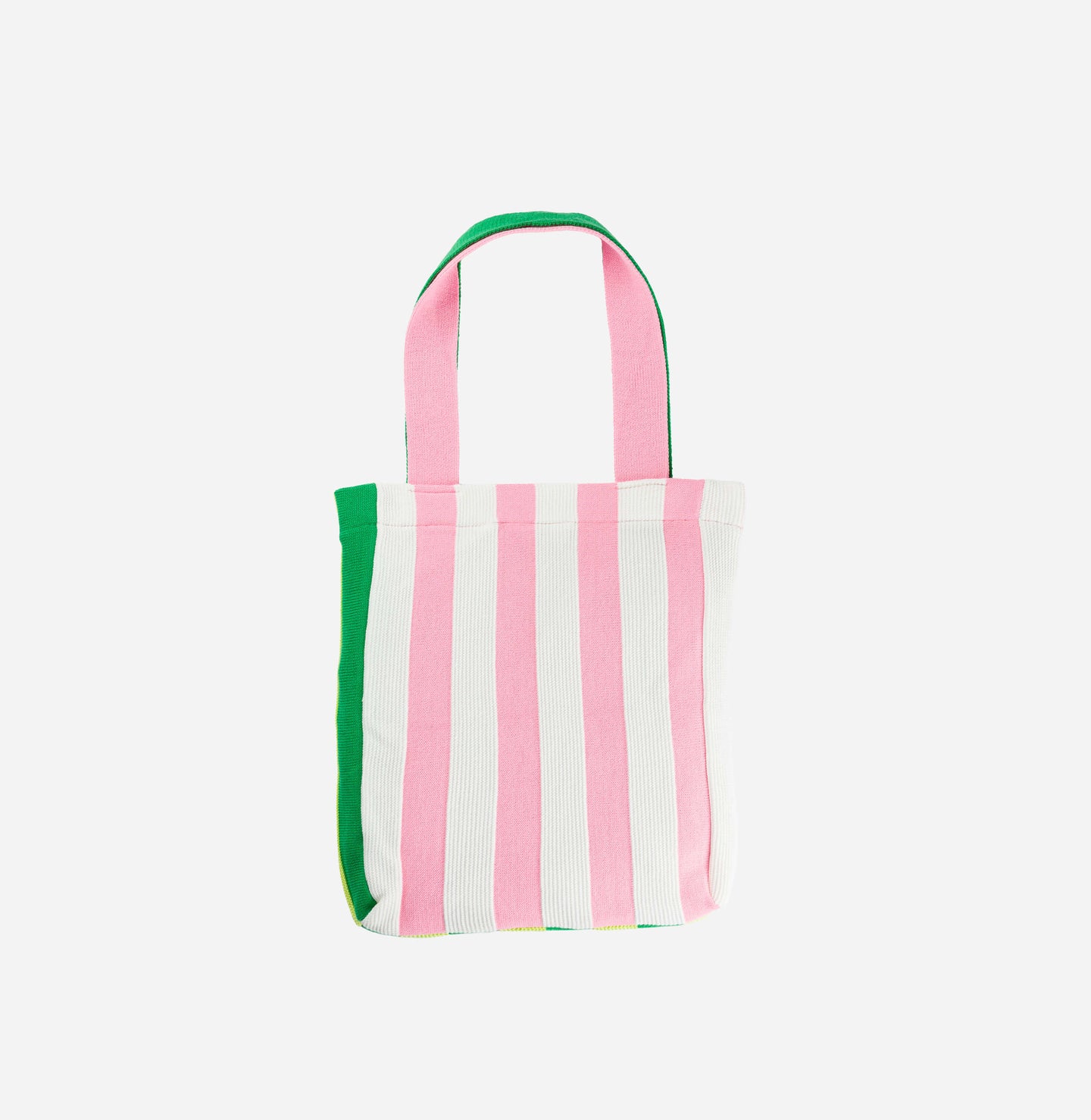 Super Stripe Knit Tote Book Bag Everyday Use washable