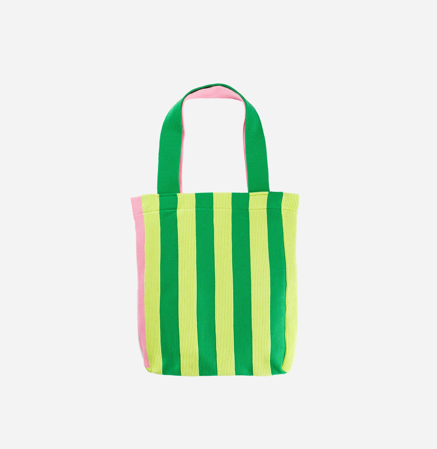 Super Stripe Knit Tote Book Bag Everyday Use washable