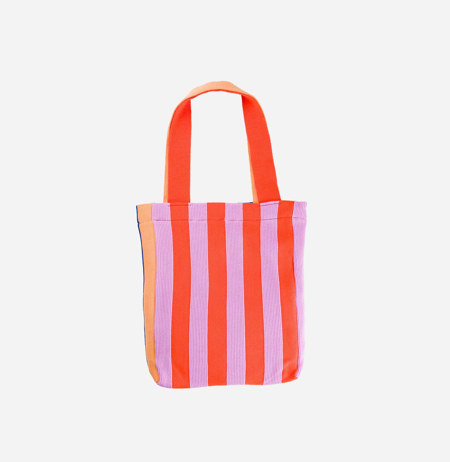 Super Stripe Knit Tote Book Bag Everyday Use washable