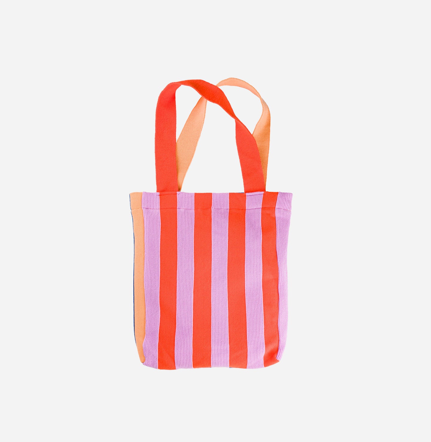 Super Stripe Knit Tote Book Bag Everyday Use washable