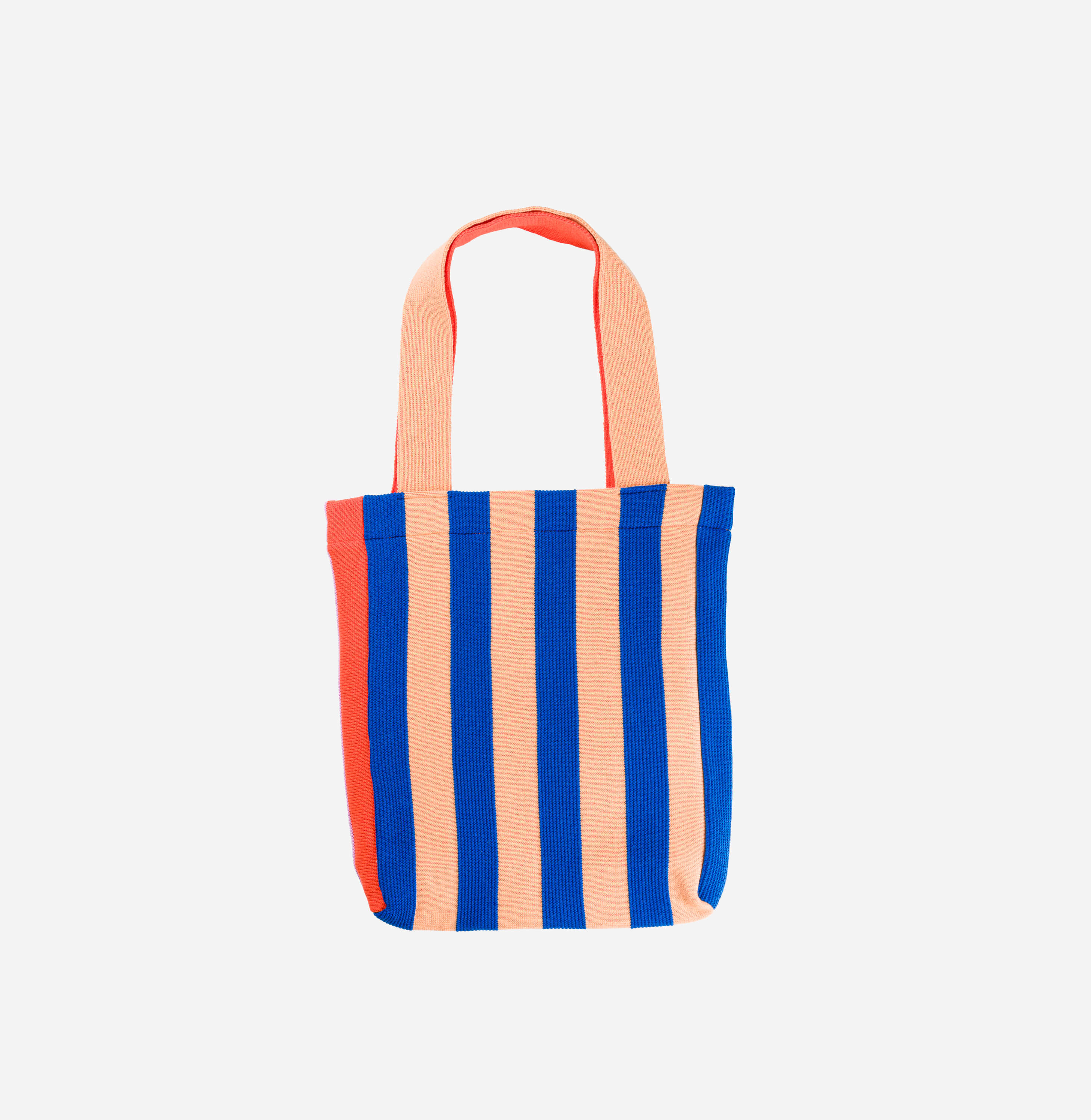 Super Stripe Reversible Knit Tote Bag - All purpose washable
