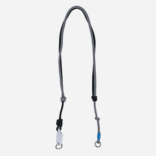 Black White | Striped Colorblock Adjustable Strap Crossbody