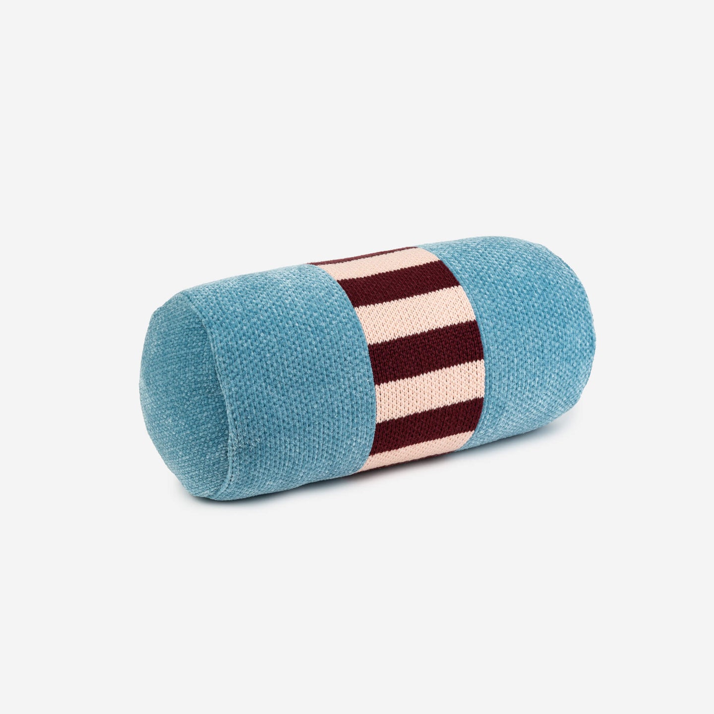 Tile Patch Chenille Bolster Pillow