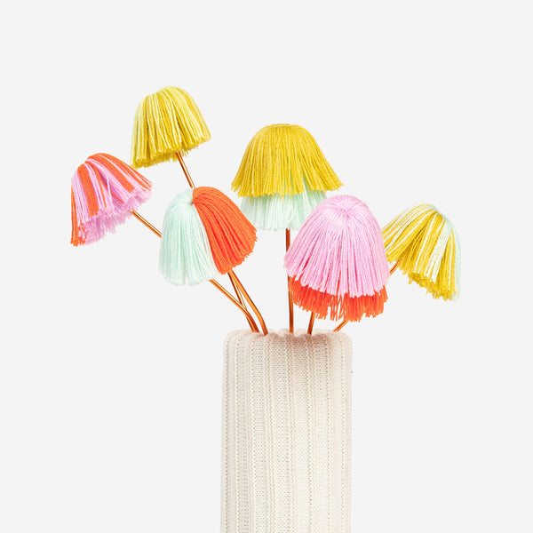 Poppy Lilac | Tassel Flower Bouquet