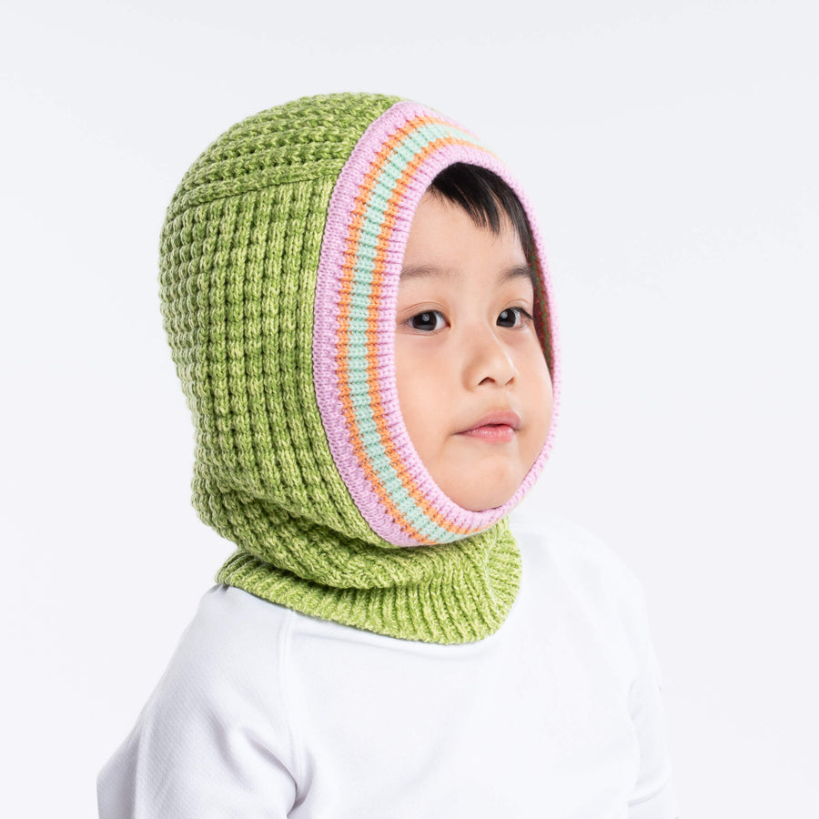 Verloop Kids Pom pom Knit Hood Balaclava Buy Online – VERLOOP